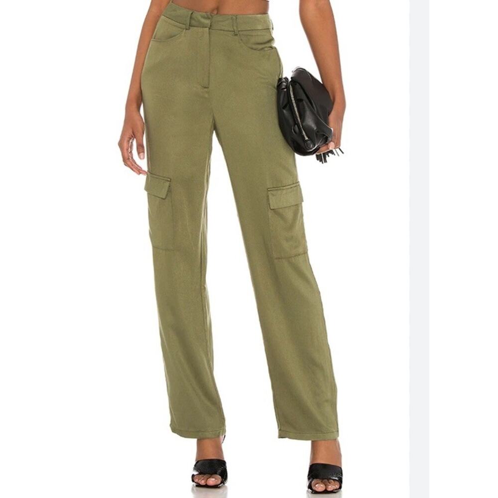 superdown mae‎ cargo pant Pant in Olive Green Size XS Tencil